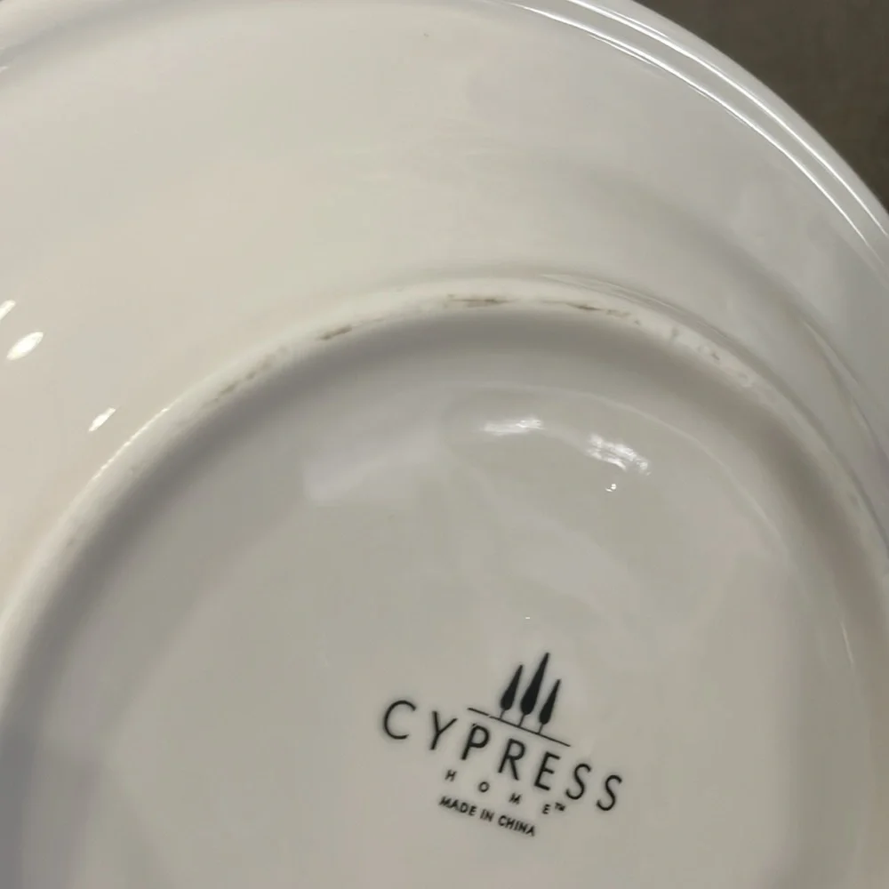 Cypress Home Merlot Pinot Noir Cabernet Shiraz Wine Plates
